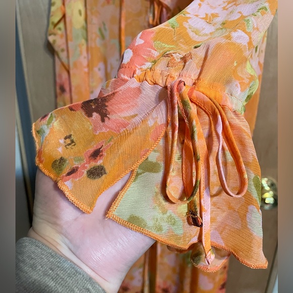 Wild fable ruffle duster jacket - Picture 4 of 7